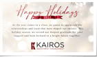 2024 Kairos SC Holiday