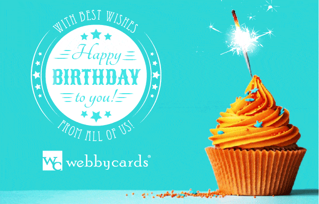 SC Birthday - Cupcake Sparkler (Ani Gif)