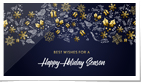 Golden Snowflakes W...