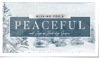 Watercolor Snowy Tr...