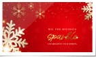 Holiday Sparkle Red...