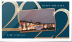 Gold Foil with Photos Blue (Vid)
