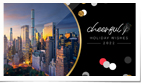 Cheerful Holiday Wishes Photos Black/Red (Vid)