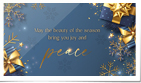 Snowflakes Shimmer Gift Boxes Blue (Vid)