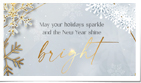 Silver Snowflakes Holiday I (Static)
