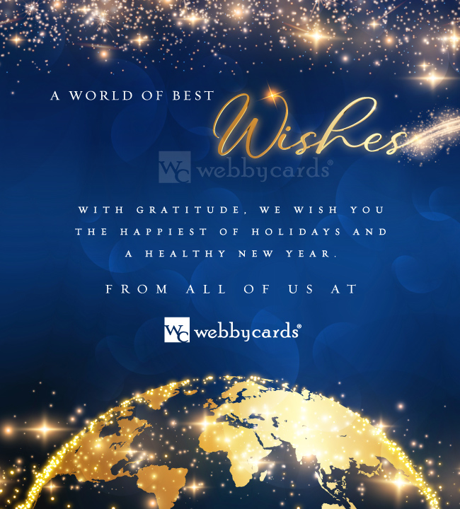 World of Best Wishes Nvy/Gld (Static)