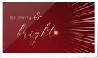 Merry and Bright Bursts - Red (vid)