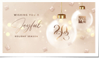 Elegant Gold Ornaments w/Logos (vid)