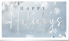 Elegant Silver Snowflakes (Vid)