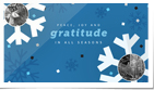 Paper Snowflakes Blue Confetti Photo (Vid)
