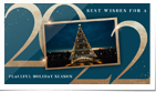 Gold Year Foil Photo Navy - Ani Gif