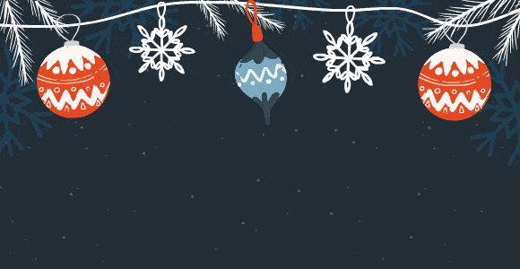 Happy Holidays Ornaments N - Ani Gif