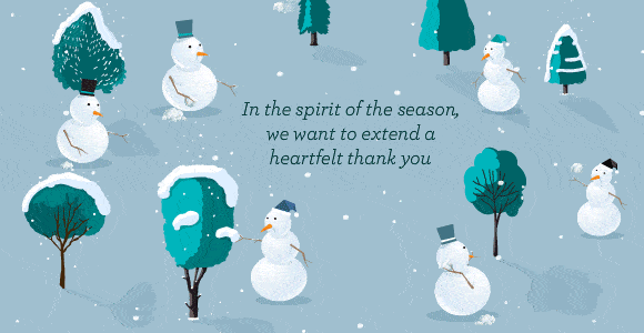 Snowmen Snowball Fight - Ani Gif