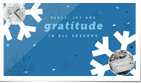 Paper Photo Snowflakes Blue - Ani Gif