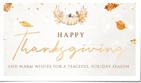 Happy Thanksgiving Elegance Light (Static)