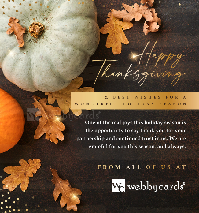 Elegant Thanksgiving Pumpkins (Static)