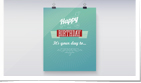 Semi-Custom Birthday Vid - Vintage Wishes