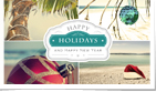 Holiday Beach Photo eCard II