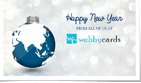 Customizable Spinning Globe Ornament