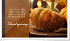 Thanksgiving Blessings