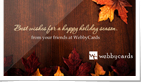 Thanksgiving Falling Leaves