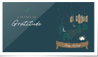 City Snowglobe Winter Navy - Ani Gif