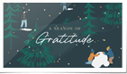 City Snowglobe Winter Navy II - Ani Gif