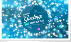 Blue Bokeh Circle o...