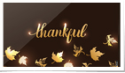Thanksgiving Golden Leaves