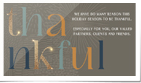 Thankful Thanksgivi...